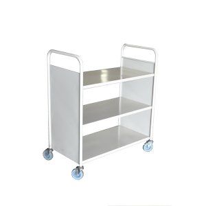 Library Shelving and Library Trolley for sale in Singapore