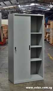 Full Height Glass Sliding Door Cabinets and Cupboards for sale