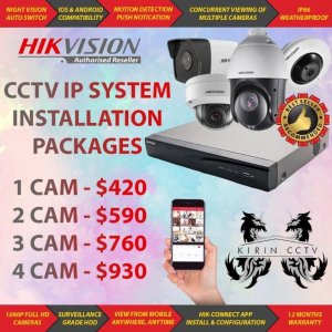 Hikvison IP POE CCTV