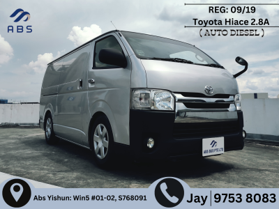 2019 Toyota Hiace 2.8A
