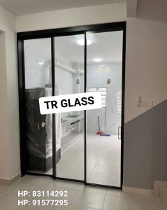 Aluminium Slim Frame Synchronized Sliding Door (Soft Close)