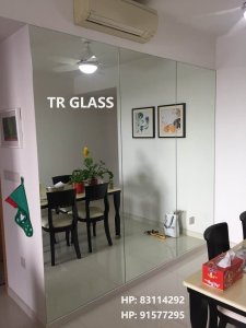 Frameless Wall Mirror Toilet Mirror Gym Mirror Dance Studio Mirror DB Box Mirror