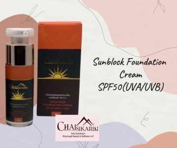 (SG Ready Stock) Sunblock Foundation Cream SPF50+++ (UVA/UVB)