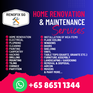 RenoFix SG Professional Handyman Services +6586511344