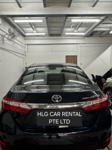 TOYOTA COROLLA ALTIS FOR RENT.